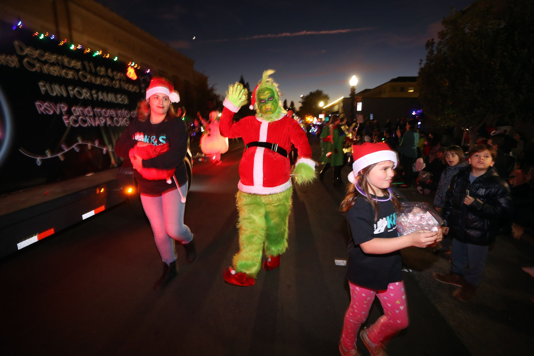 Napa Christmas Parade 2021